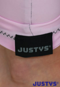 JUSTYS® - Competition Sondermodell Black-Rosé Distanzreithose