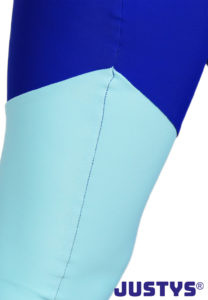 JUSTYS® - Competition Sondermodell Blue-Turquoise Distanzreithose